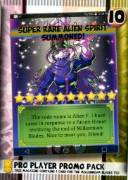 Super Rare Alien Spirit Summoned!